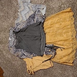 Ariat Lace Skirt & Shirts